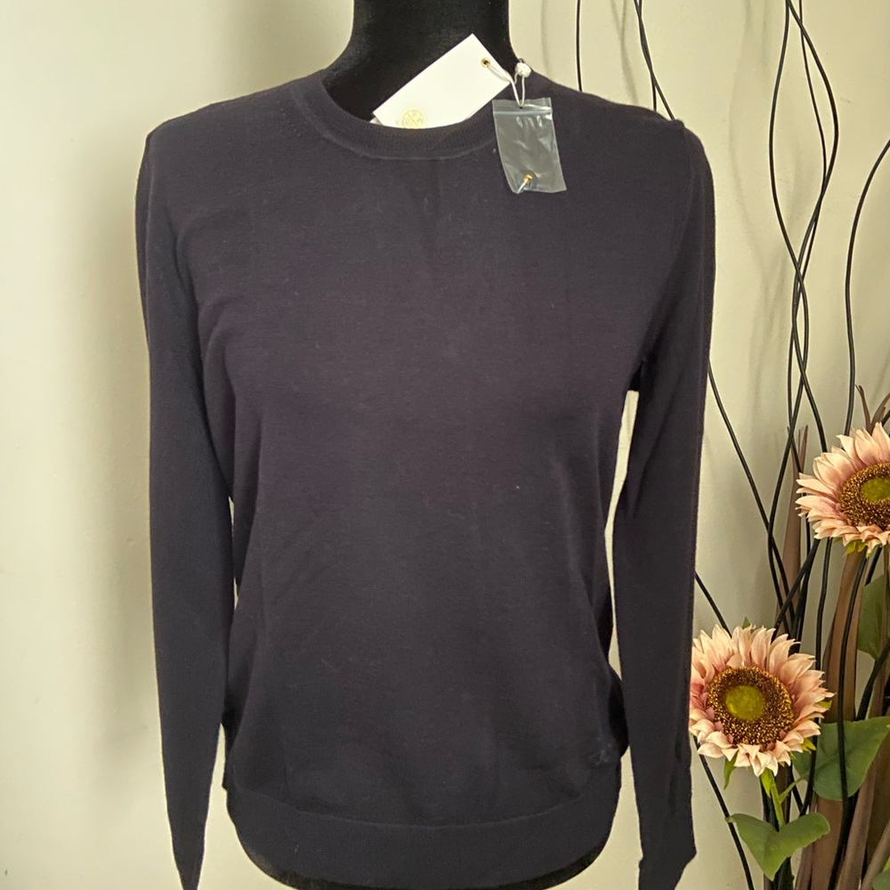 Tory Burch Long Sleeve Iberia Pullover new with tag